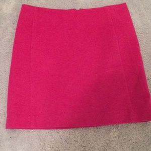 Hot Pink Short Skirt